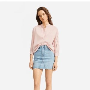Everlane The Collarless Air Shirt